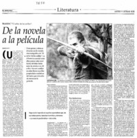 De la novela a la película