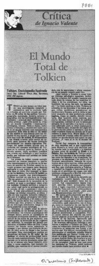 El Mundo total de Tolkien