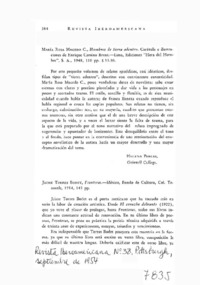 Jaime Torres Bodet : Fronteras