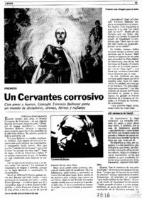 Un Cervantes corrosivo