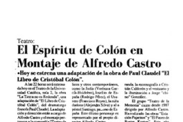 Fernando González y su versión del "Peer Gynt"