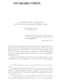 La Pesquisa de la verdad en "En busca de Klingsor" de Jorge Volpi