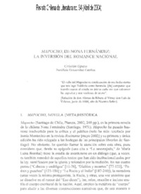 Mapocho, de Nona Fernández: La Inversión del romance nacional