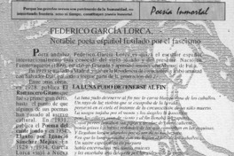 Federico García Lorca