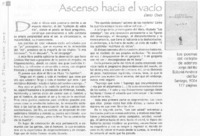 Ascenso hacia el vacío