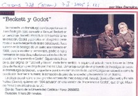Beckett y Godot