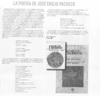 La poesía de José Emilio Pacheco