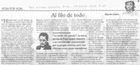 Al filo de todo