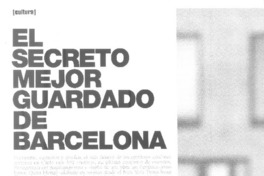 El secreto mejor guardado de Barcelona (entrevista)