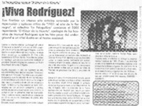 ¡Viva Rodríguez!