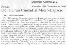 De la gran ciudad al micro-espacio