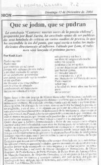 Que se jodan, que se pudran