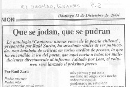 Que se jodan, que se pudran