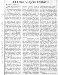 El Otro viajero inmóvil
