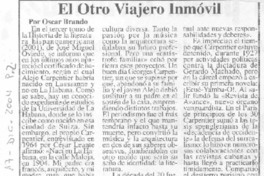 El Otro viajero inmóvil