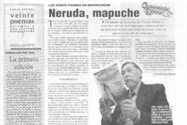 Neruda, mapuche