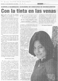 Con la tinta en las venas