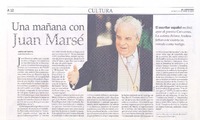 Una mañana con Juan Marsé
