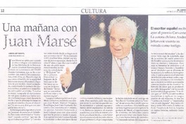 Una mañana con Juan Marsé