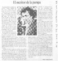 El escritor de la pampa