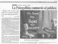 La Patogallina conmivió al público