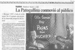 La Patogallina conmivió al público