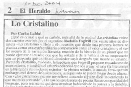 Lo cristalino