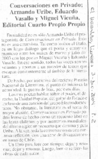 Conversaciones en privado