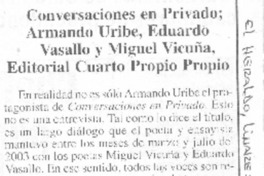 Conversaciones en privado