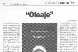 "Oleaje"