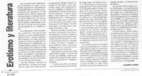 Erotismo y literatura