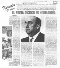 El poeta cíclico en Normandía