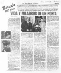 Vida y milagros de un poeta