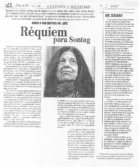 Réquiem para Sontag