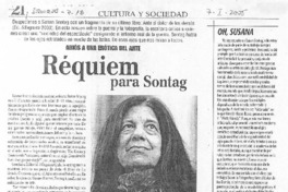 Réquiem para Sontag