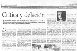 Crítica y delación