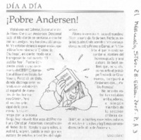 ¡Pobre Andersen!