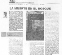 La muerte en el bosque