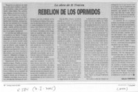 Rebelión de los oprimidos