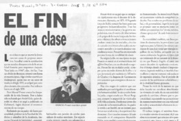 El fin de una clase