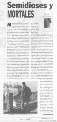 Semidioses y mortales