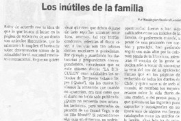 Los inútiles de la familia