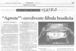 "Agreste": envolvente fábula brasileña