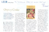 Orix y Crake