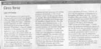 Circo feroz