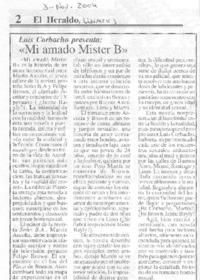 Mi amado Mister B