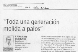 Toda una generación molida a palos