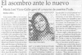 El asombro ante lo nuevo