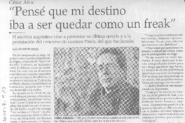 "Pensé que mi destino iba a ser quedar como un freak" [entrevista]