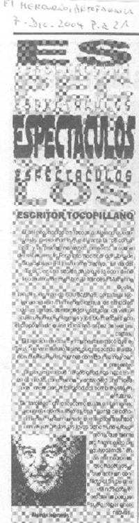 Escritor tocopillano
